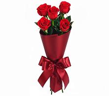 Букет 5 Красных роз Эдлесс Лав в Пригородном