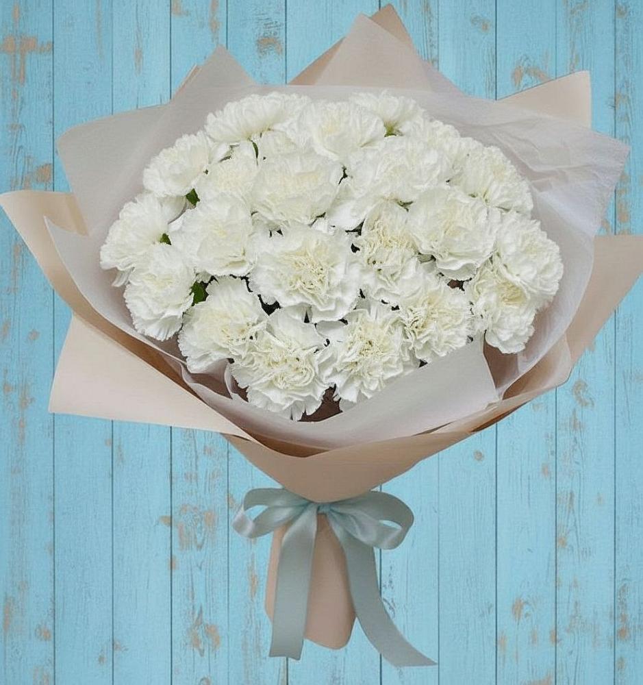 Букет цветов из: Гвоздики в Пригородном