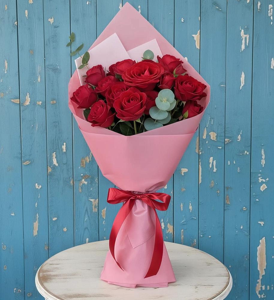 Букет цветов из: Розы в Пригородном