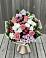 Букет цветов из: Альстромерии, Гвоздики, Розы и Хризантемы в Пригородном