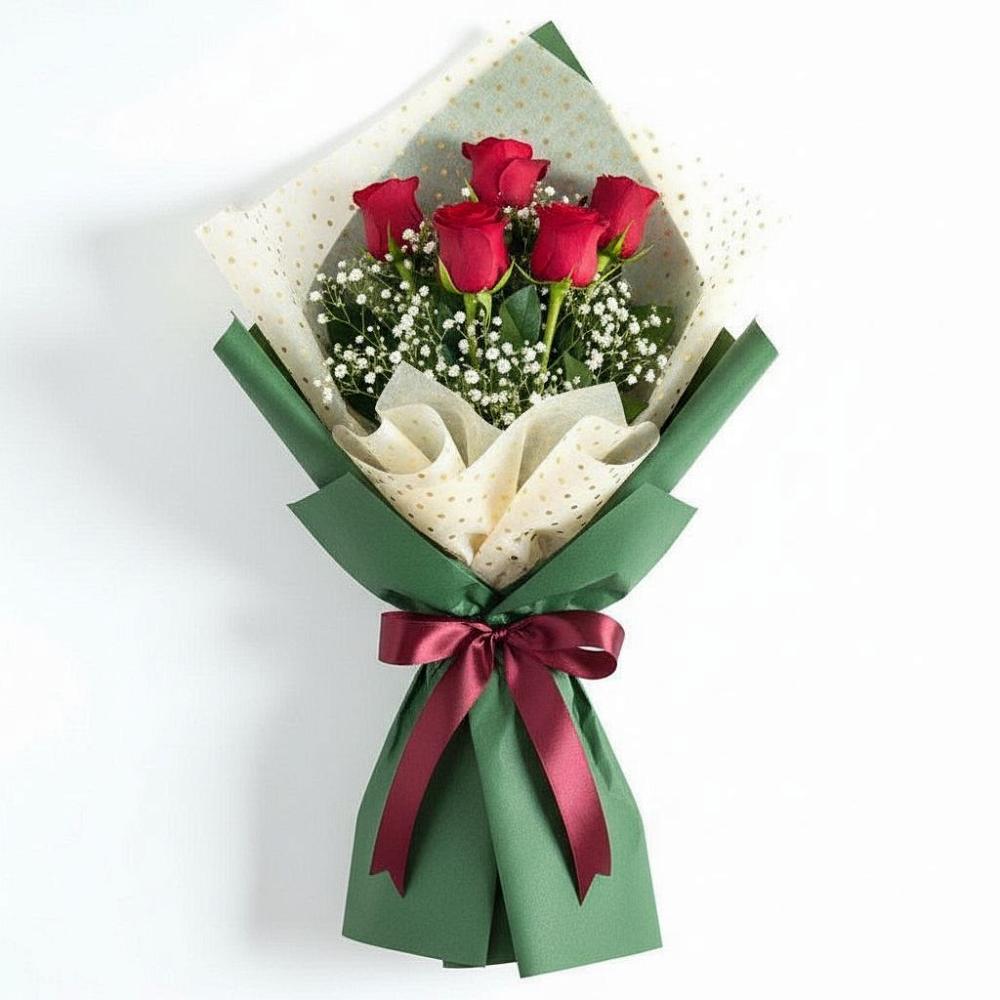 Букет цветов из: Розы в Пригородном