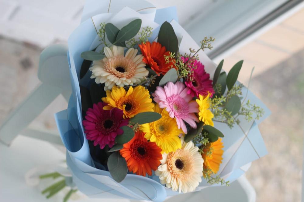 Букет цветов из: Герберы в Пригородном