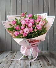 Букет Розовый кустик #REPLACE_PRED# Пригородном