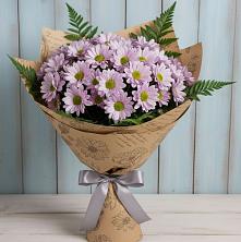 Букет цветов из:  Хризантемы в Пригородном