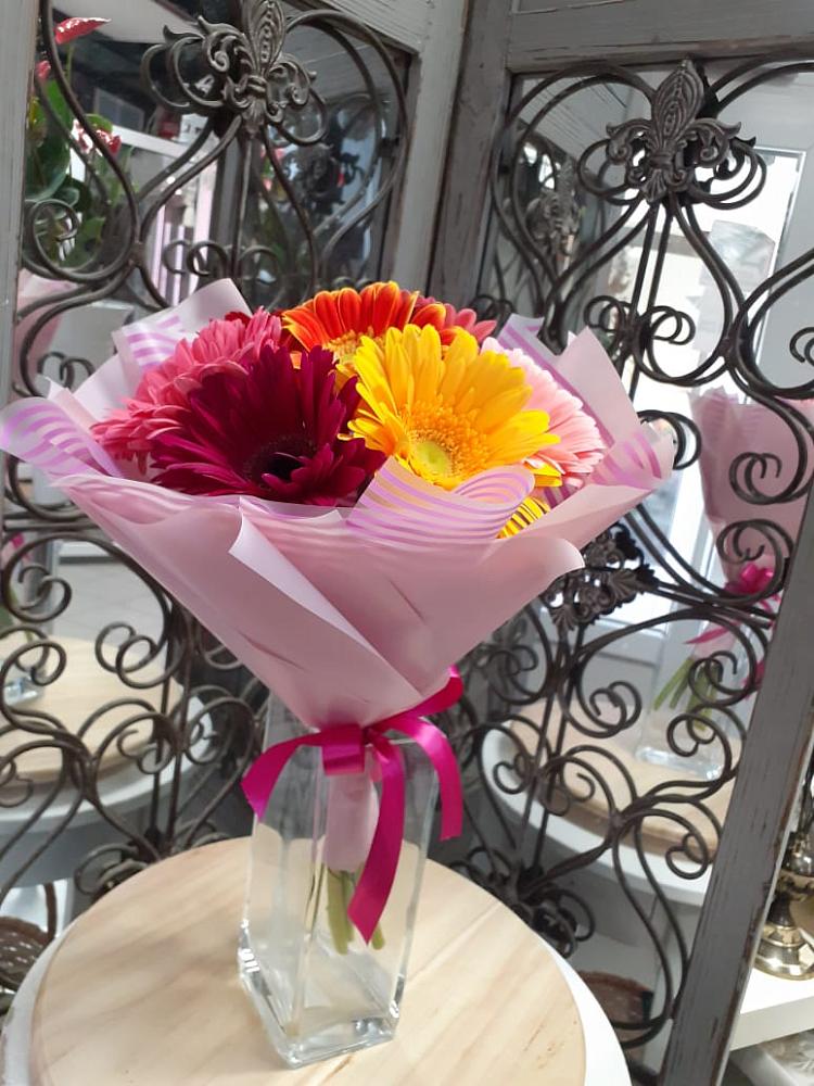 Букет цветов из: Герберы в Пригородном