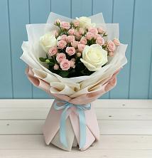 Букет цветов из:  Розы в Пригородном