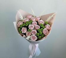 Букет цветов из:  Розы и Хризантемы в Пригородном