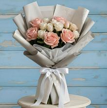 Букет цветов из:  Розы #REPLACE_PRED# Пригородном