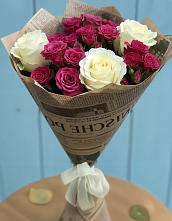 Букет цветов из:  Розы в Пригородном