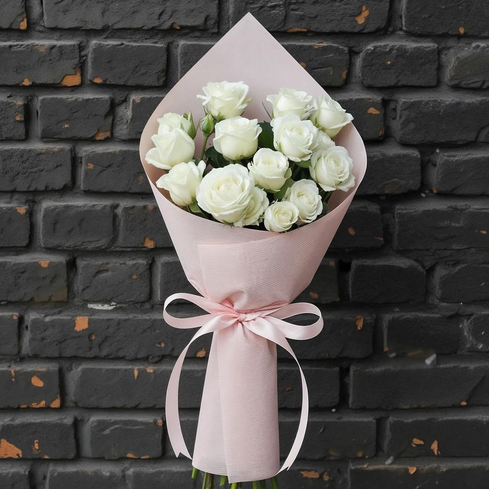 Букет цветов из: Розы в Пригородном