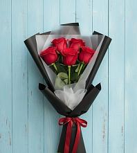 Букет цветов из:  Розы #REPLACE_PRED# Пригородном