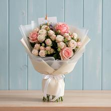 Букет цветов из:  Розы в Пригородном