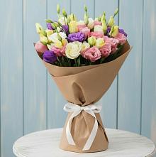 Букет цветов из:  Лизиантусы в Пригородном